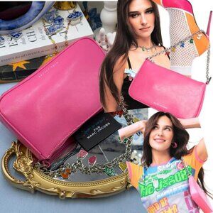🆕 MARC JACOBS 🧿  X DEVON LEE CARLSON NWT Devon Charm Purse, Bubblegum Pink